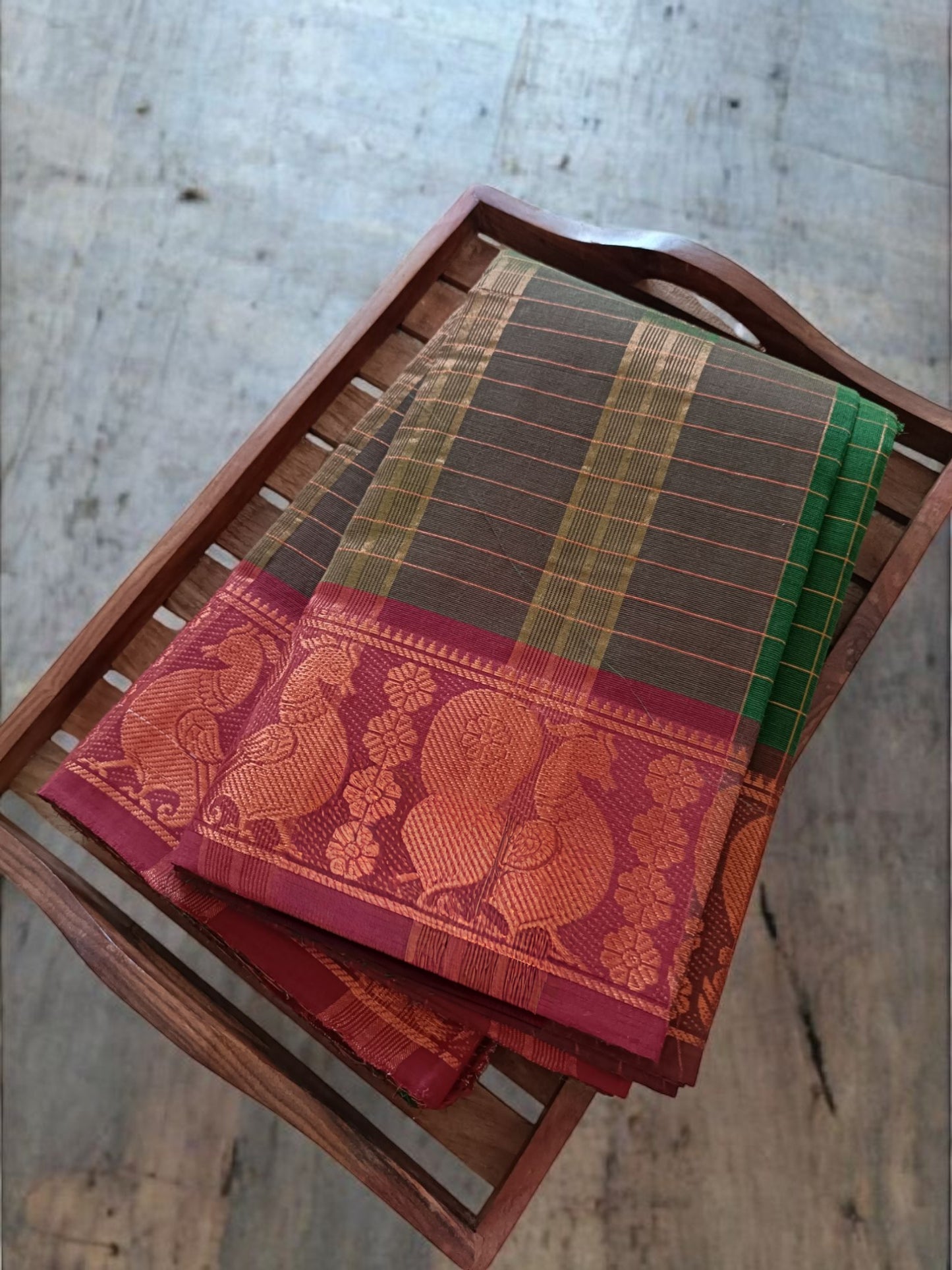 Traditional South Cotton Saree
