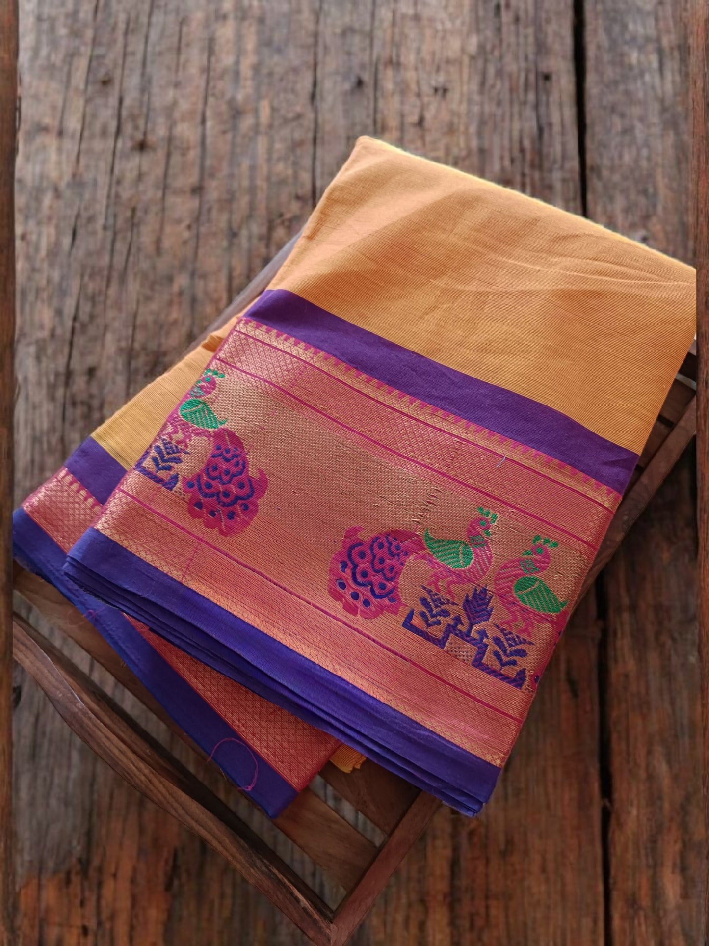 Traditional South Cotton Saree