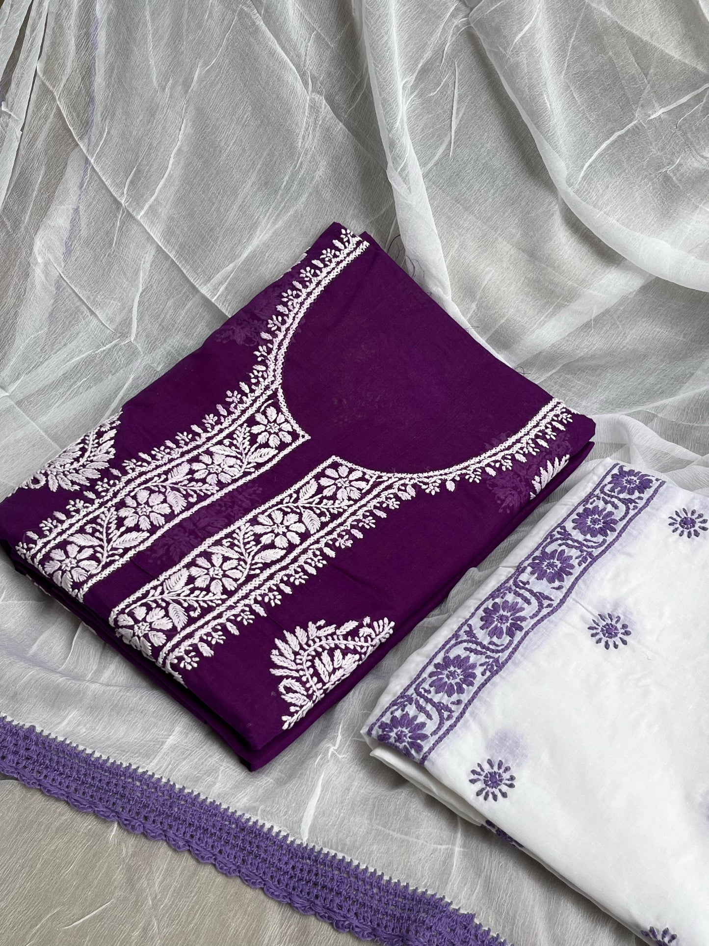Chikankari Exclusive Collection Apparel Set