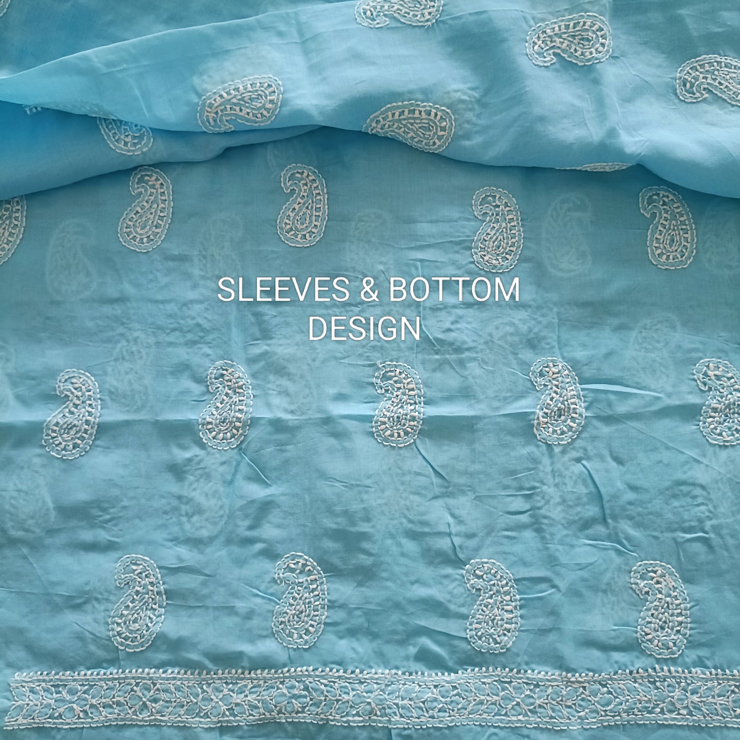 Handcrafted Chikankari Full Apparel Suit set