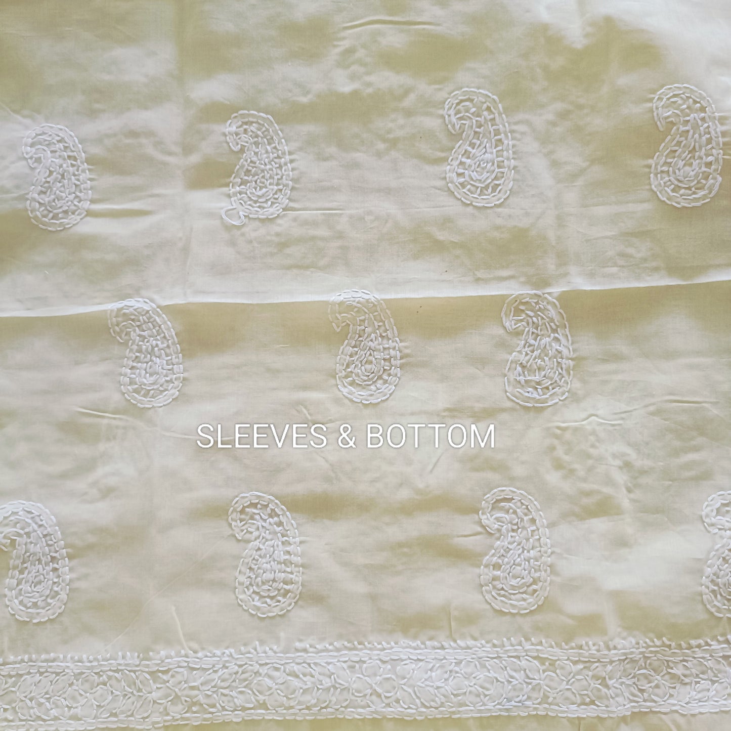 Handcrafted Chikankari Full Apparel Suit set