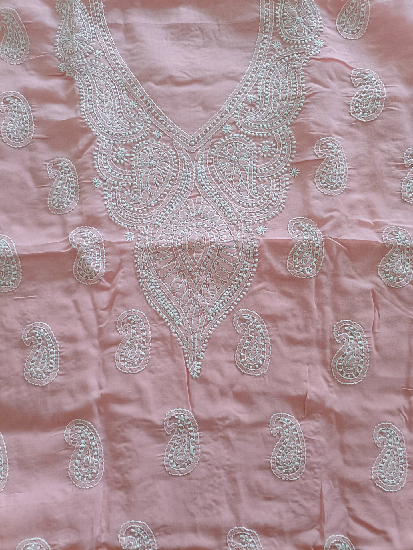Handcrafted Chikankari Full Apparel Suit set