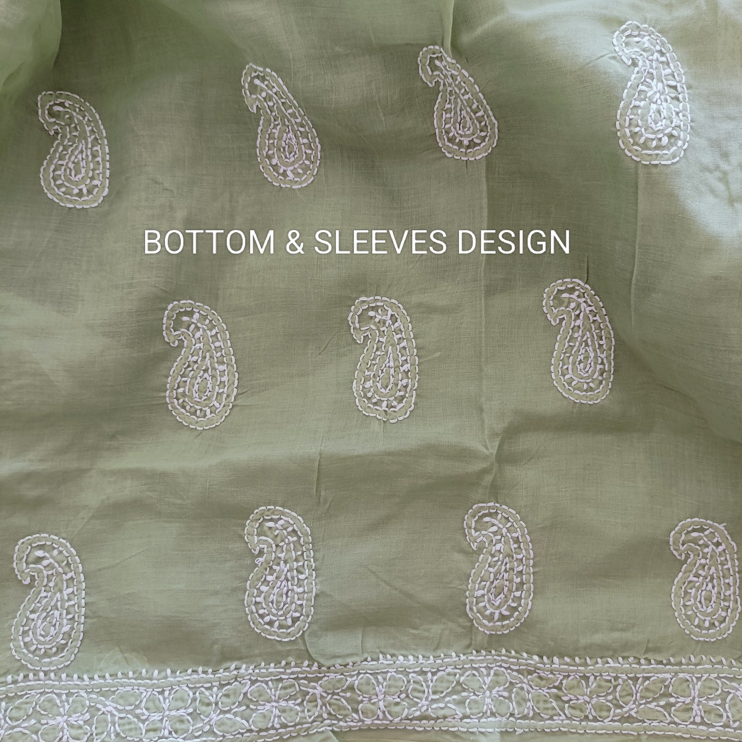 Handcrafted Chikankari Full Apparel Suit set