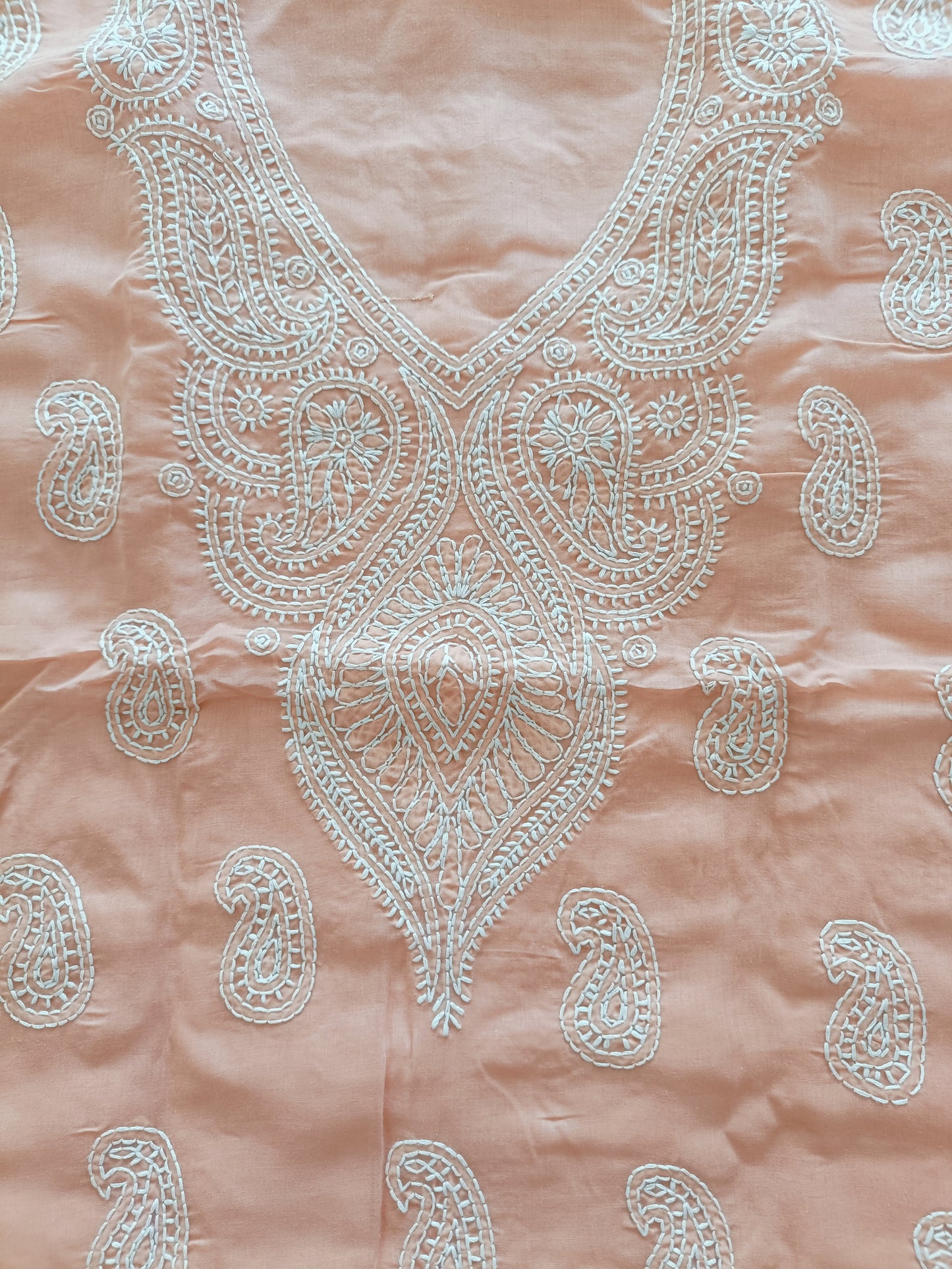 Handcrafted Chikankari Full Apparel Suit set