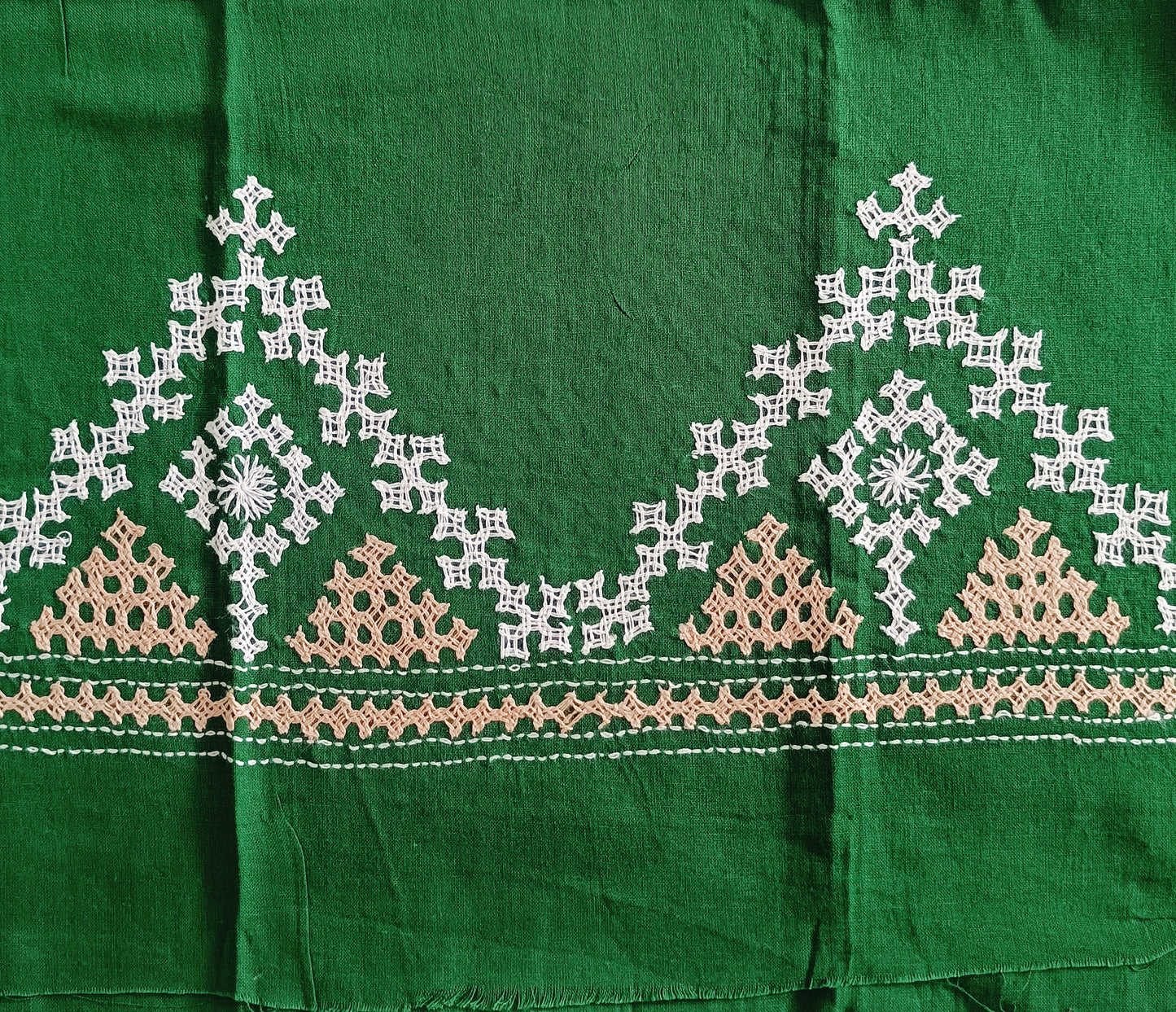 वनमृदु - Pure Cotton Kutchi Cotton Fabric Blouse - Fabric | Tags: Kutchi Cotton Fabric Blouse