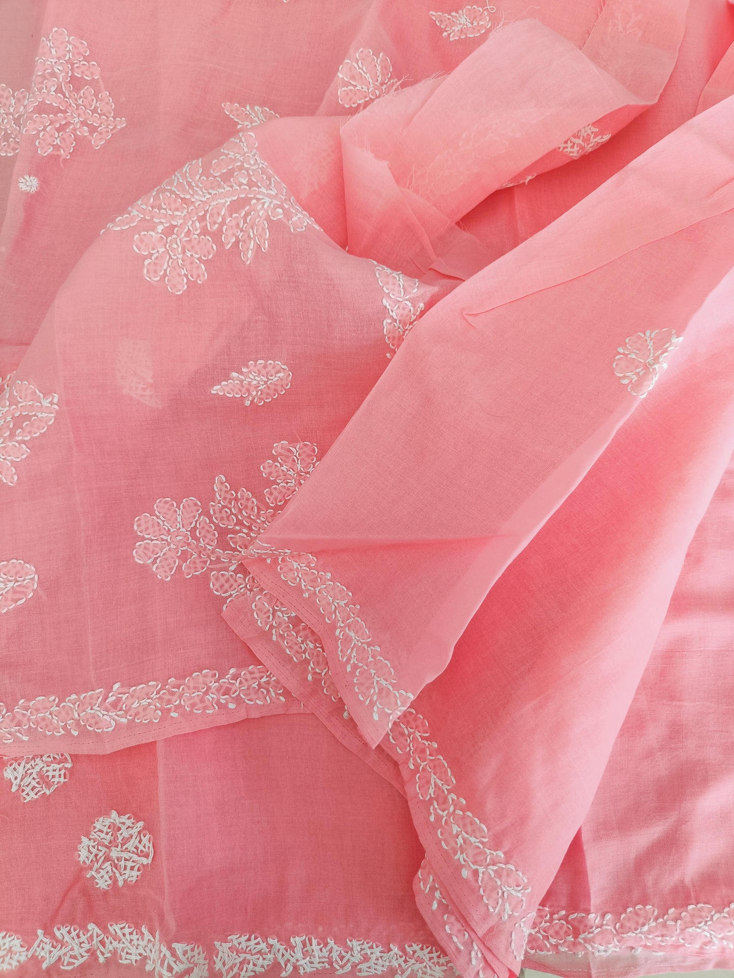 सावित्री - Chikankari Cotton Saree