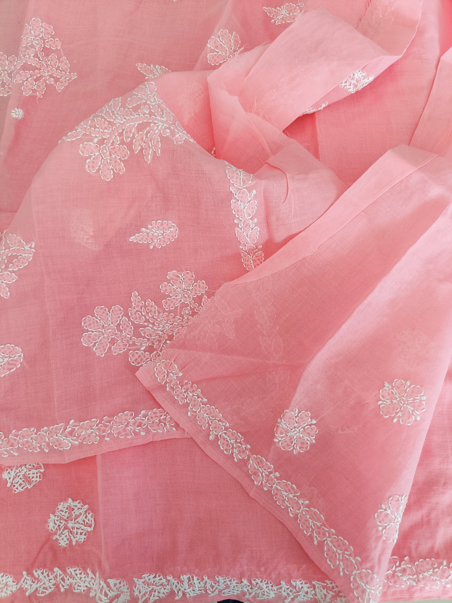 सावित्री - Chikankari Cotton Saree