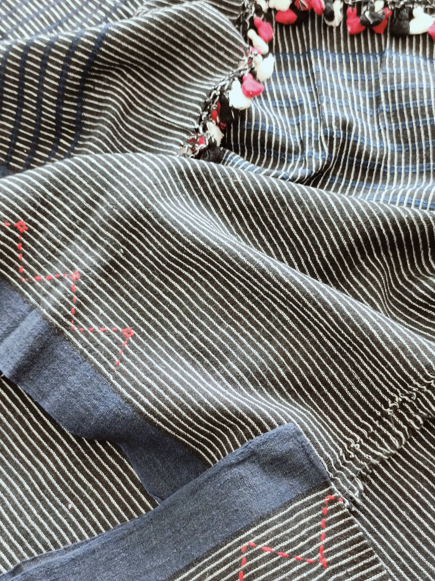 स्वाह - Pure Handwoven Kala Cotton Saree - Sustainable l Organic l Ethical
