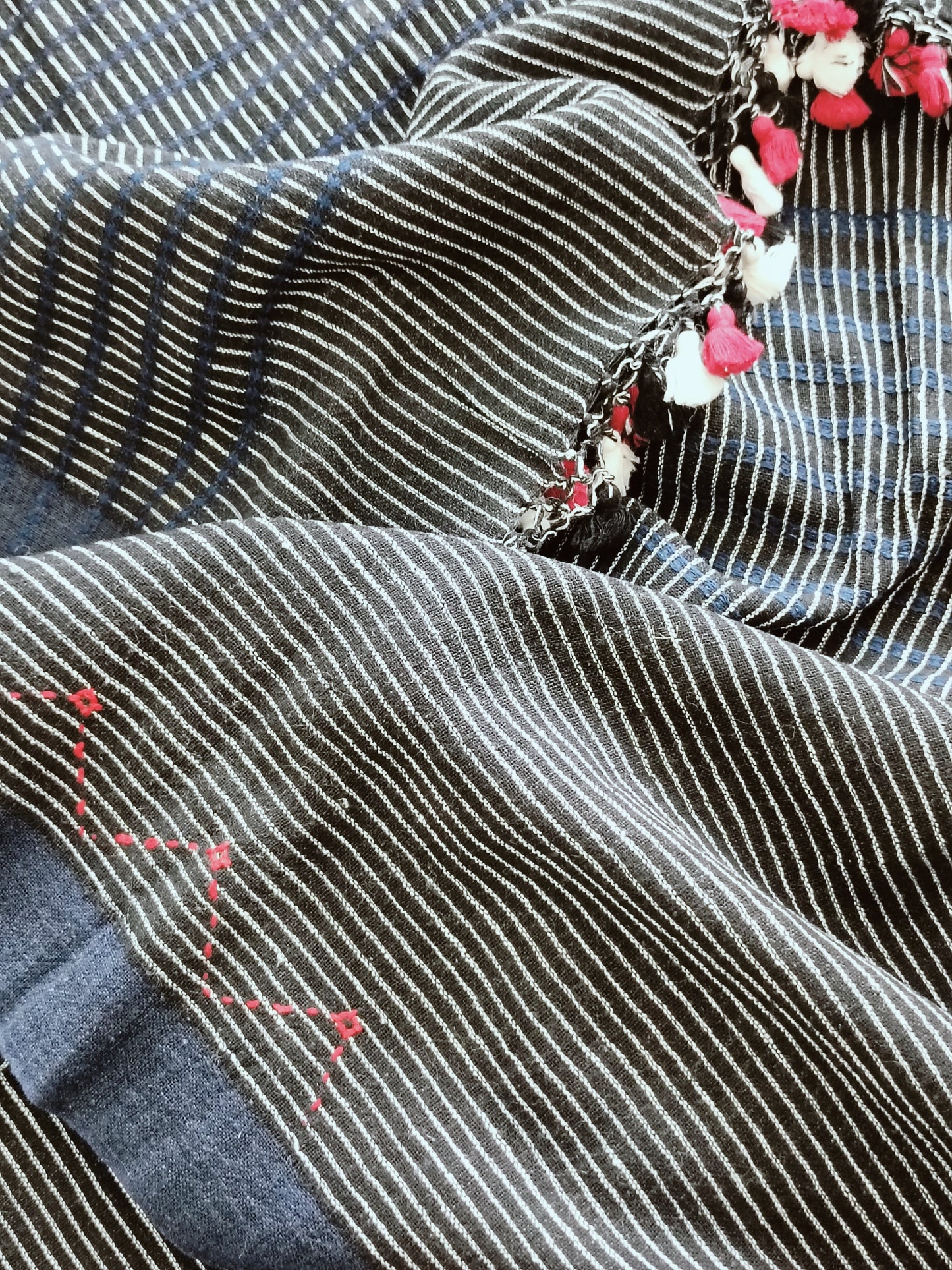 स्वाह - Pure Handwoven Kala Cotton Saree - Sustainable l Organic l Ethical