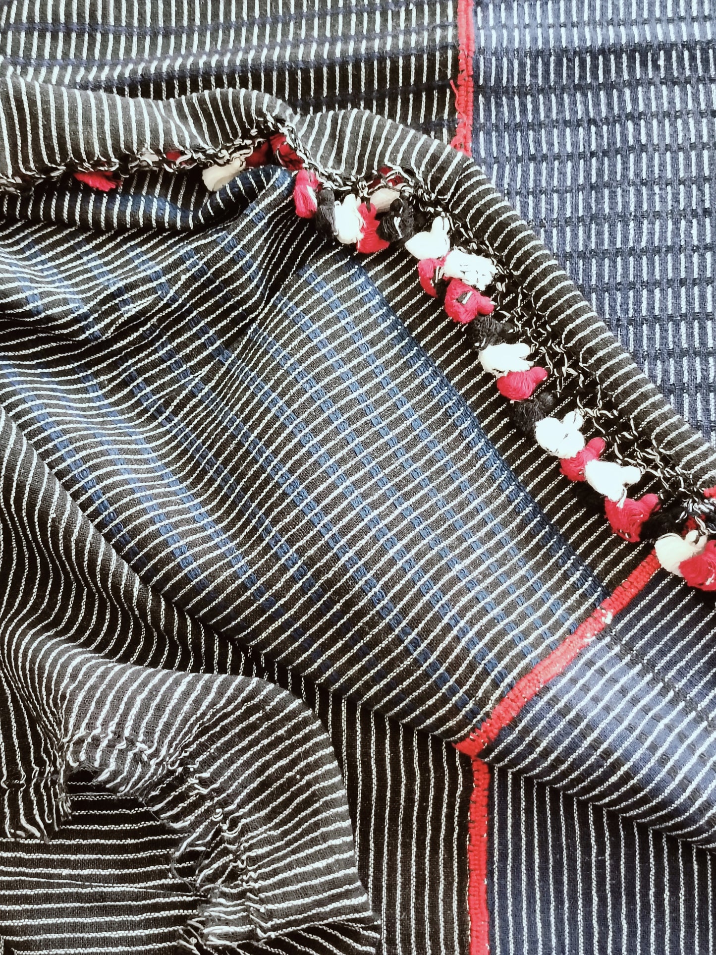 स्वाह - Pure Handwoven Kala Cotton Saree - Sustainable l Organic l Ethical