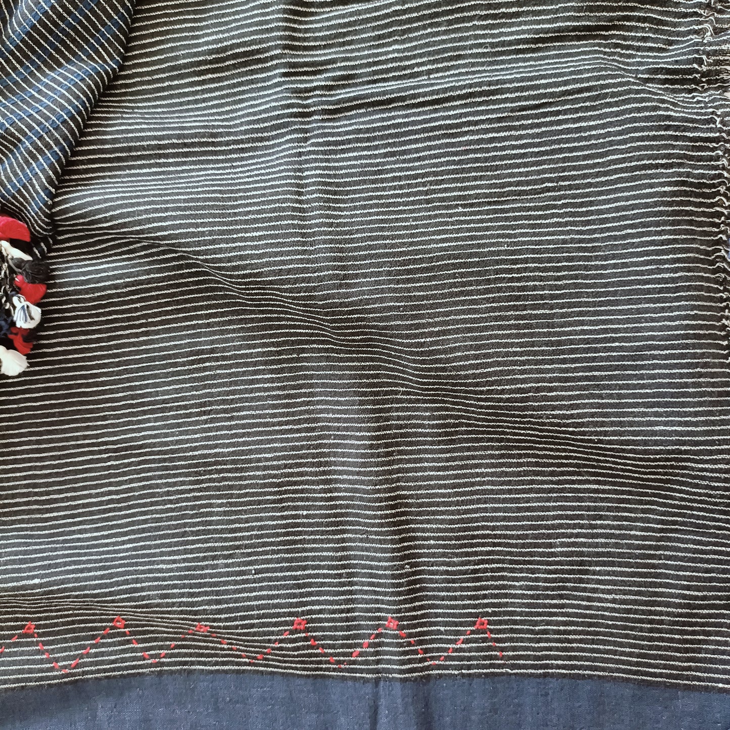 स्वाह - Pure Handwoven Kala Cotton Saree - Sustainable l Organic l Ethical