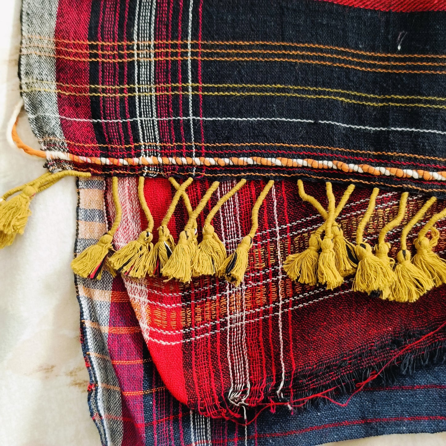 प्रकृति - Pure Handwoven Kala Cotton Saree - Sustainable l Organic l Ethical