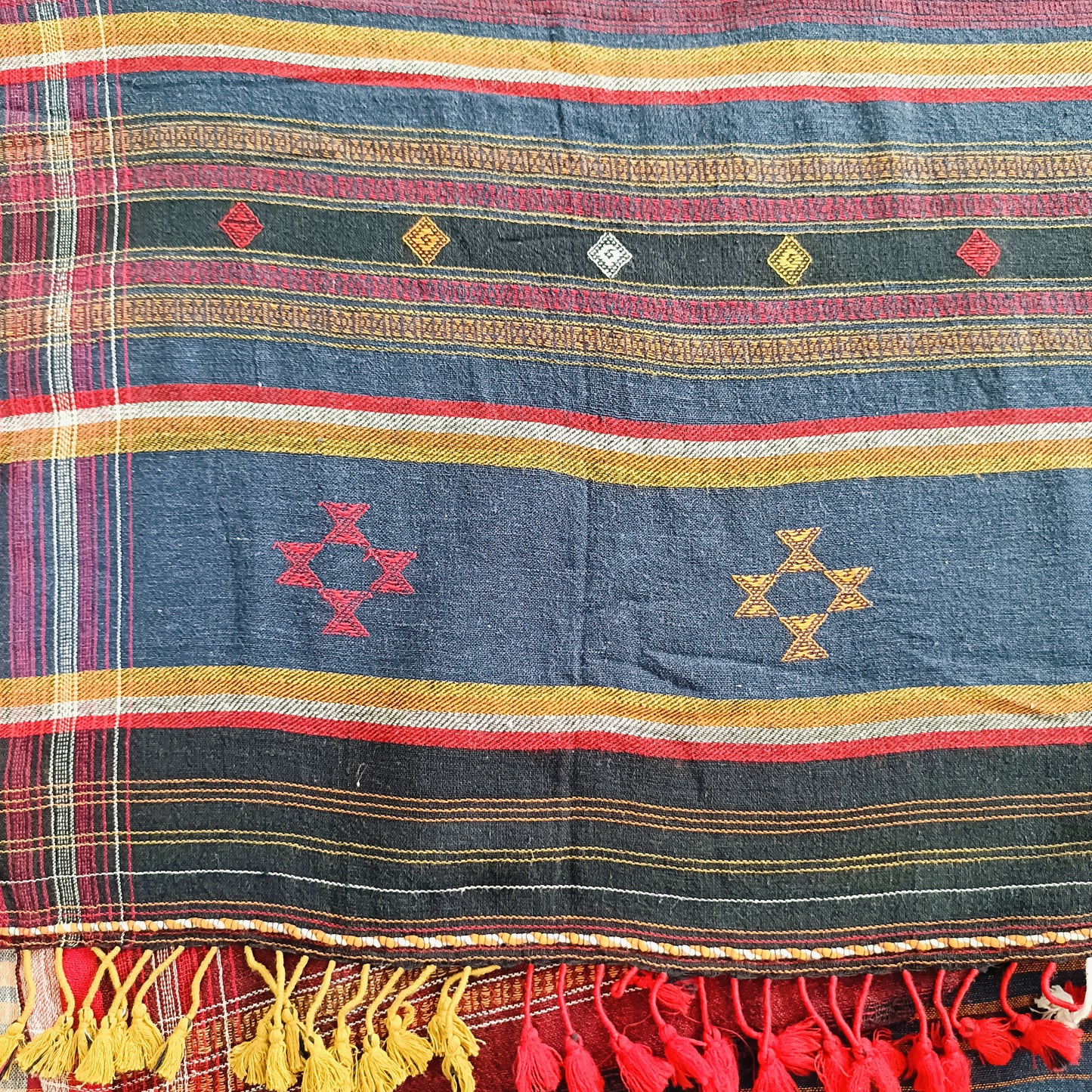 प्रकृति - Pure Handwoven Kala Cotton Saree - Sustainable l Organic l Ethical