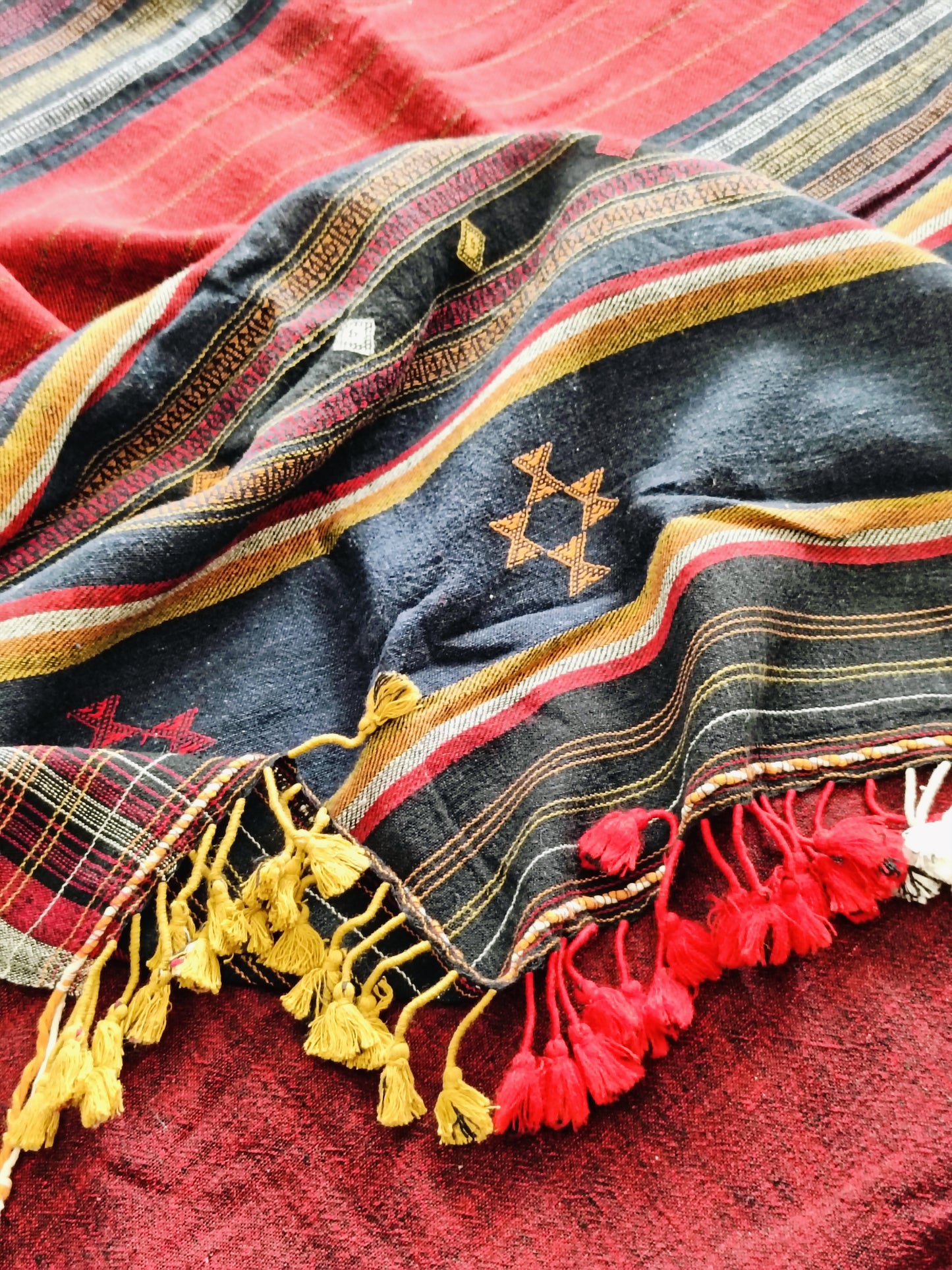 प्रकृति - Pure Handwoven Kala Cotton Saree - Sustainable l Organic l Ethical