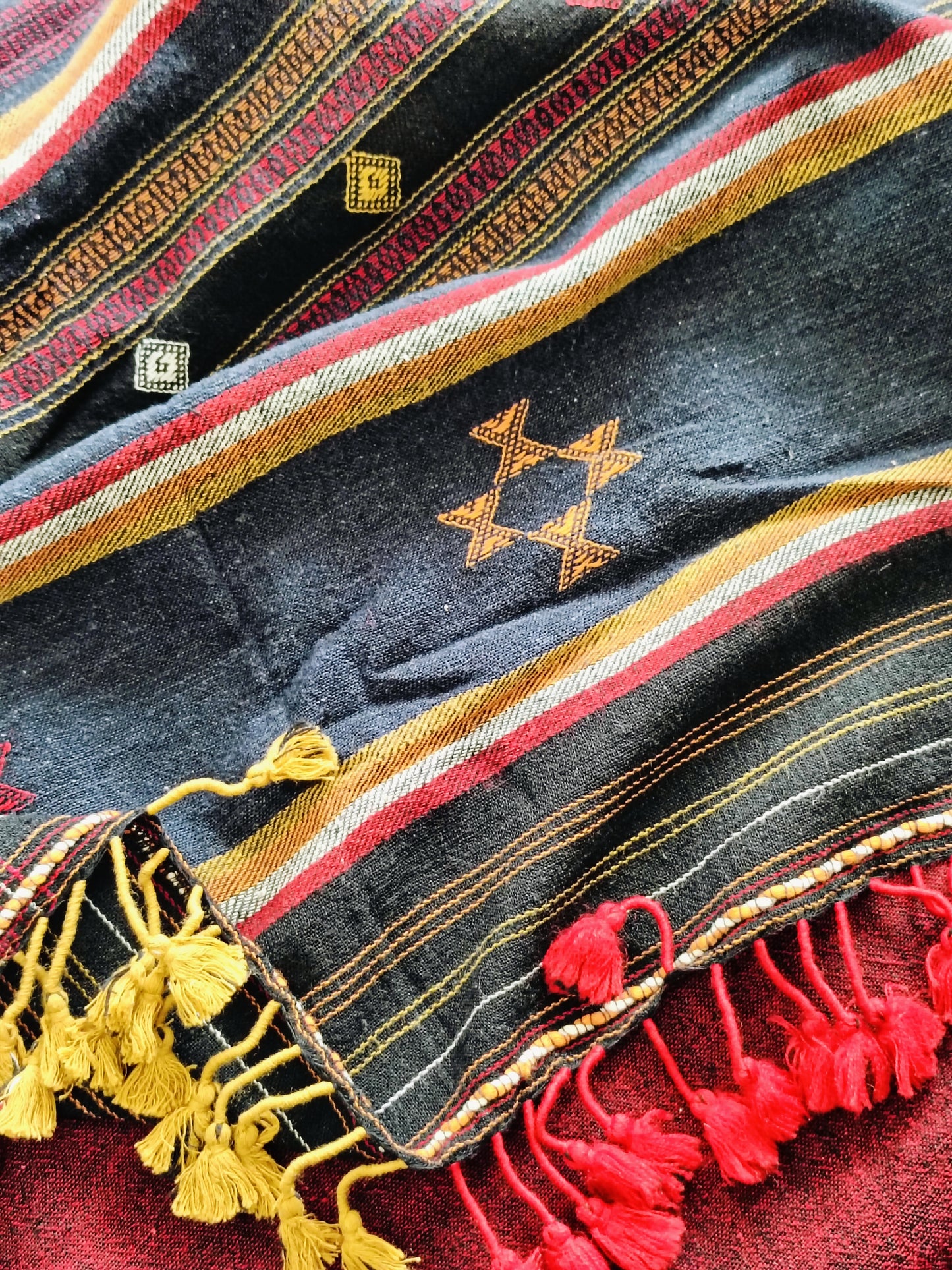 प्रकृति - Pure Handwoven Kala Cotton Saree - Sustainable l Organic l Ethical