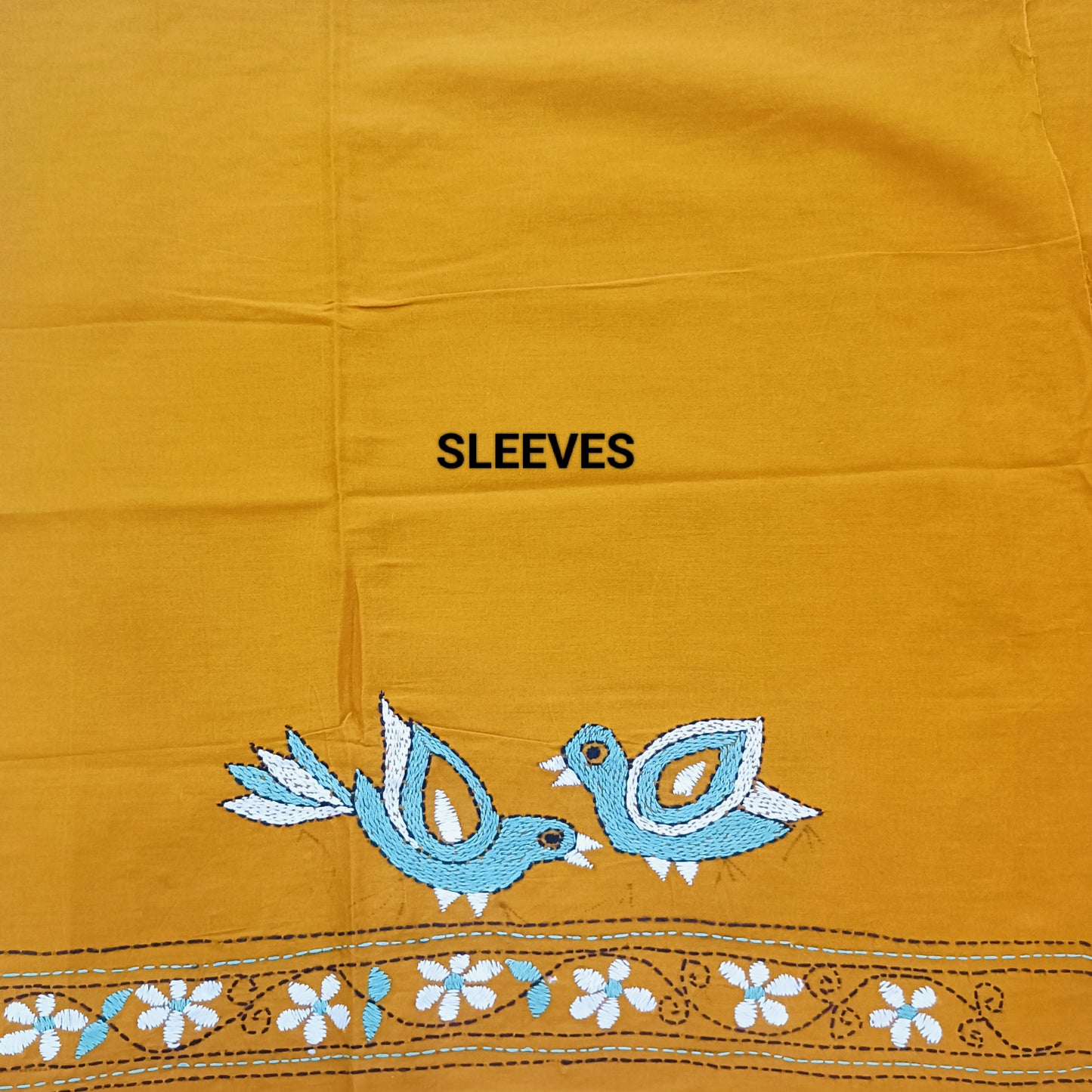 अन्विता – Designer Kantha Stitch Blouse Fabric