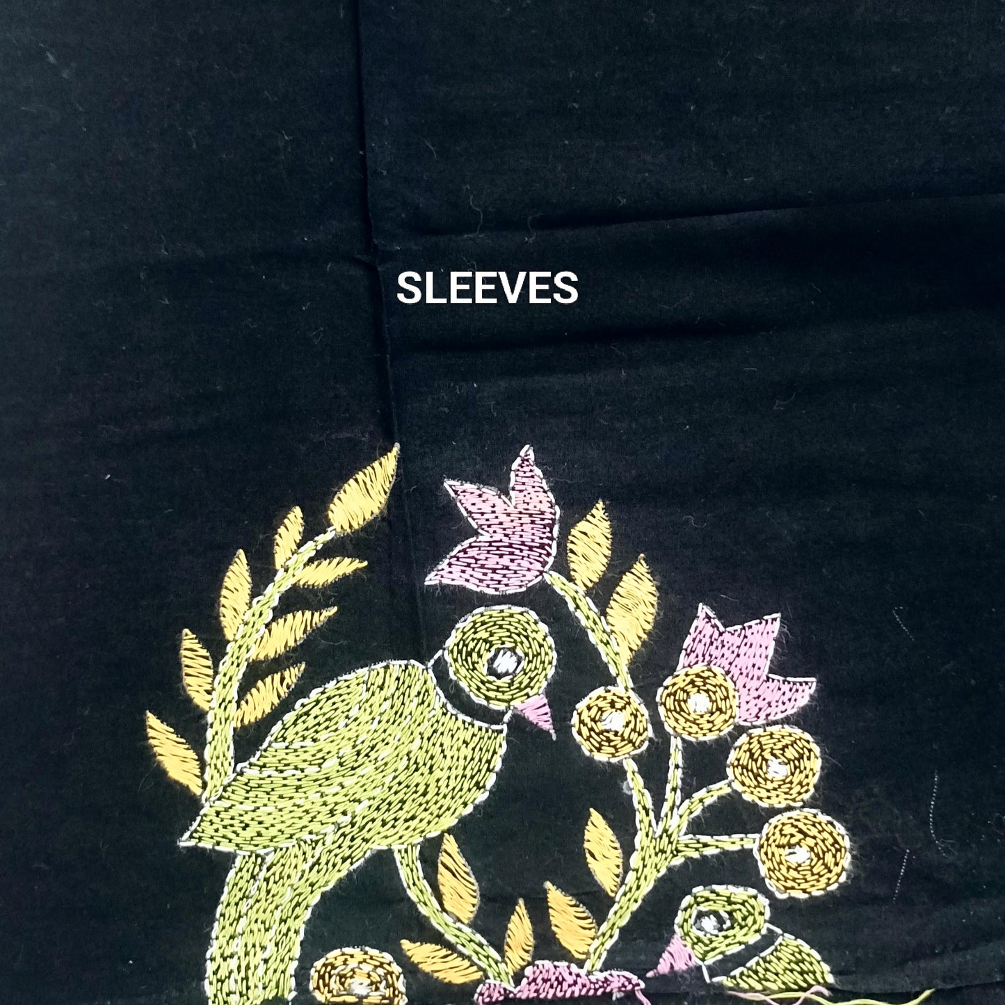 पायल – Designer Kantha Stitch Blouse Fabric