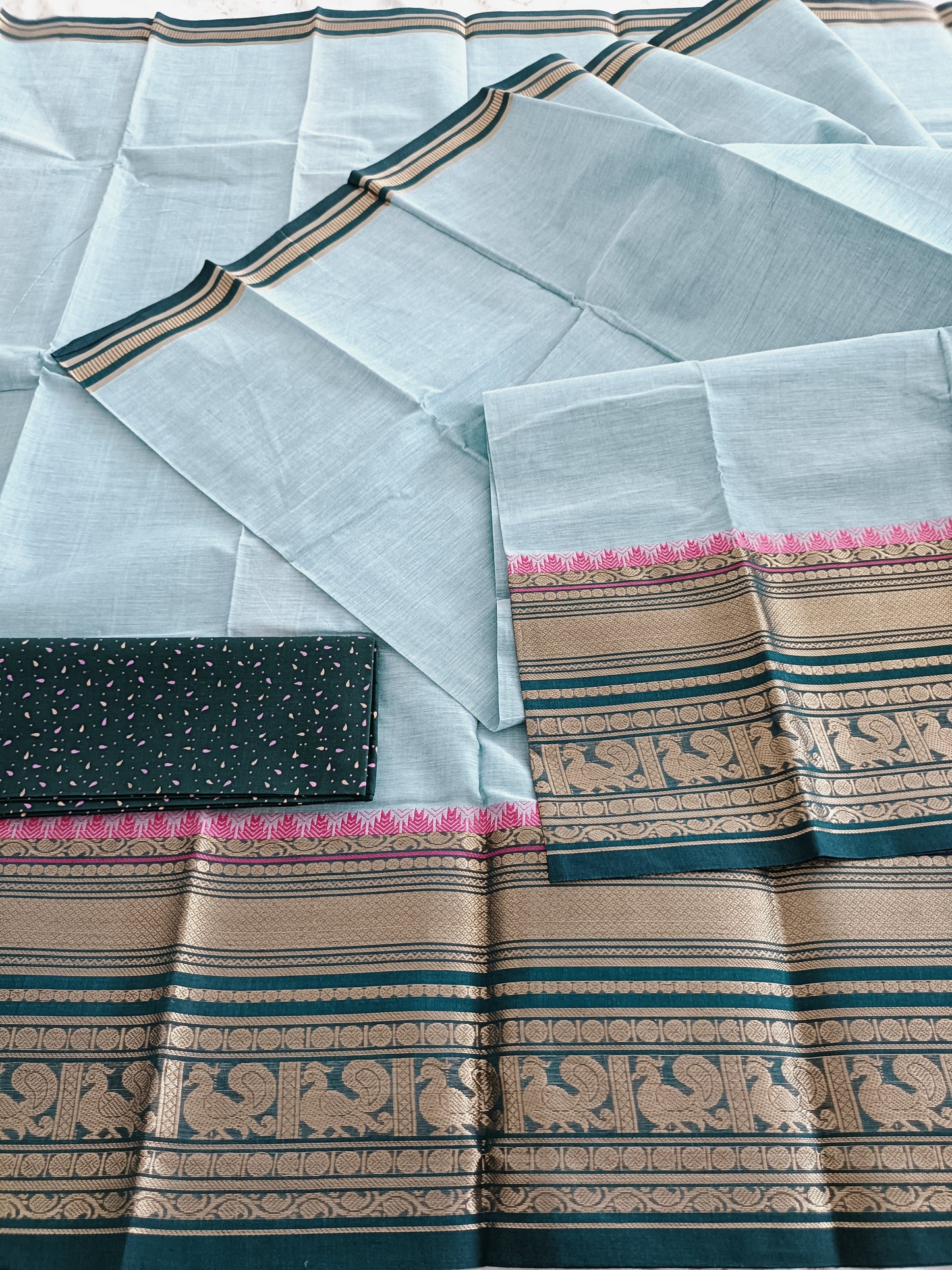 रूपिका | Roopika - Traditional Chettinadu South Cotton Saree - Saree | Tags: South Cotton