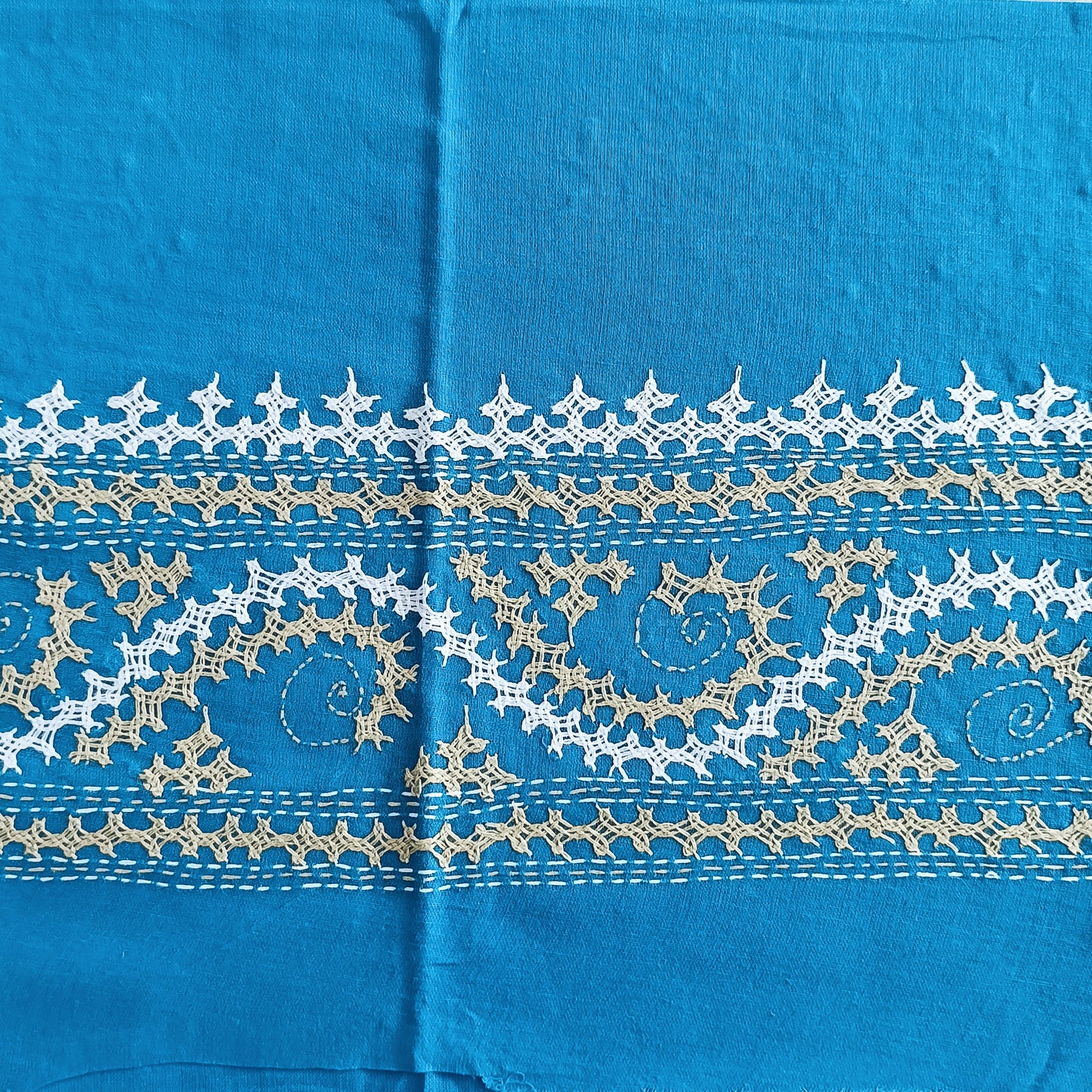 मेघनयना - Pure Cotton Kutchi Cotton Fabric Blouse - Fabric | Tags: Kutchi Cotton Fabric Blouse