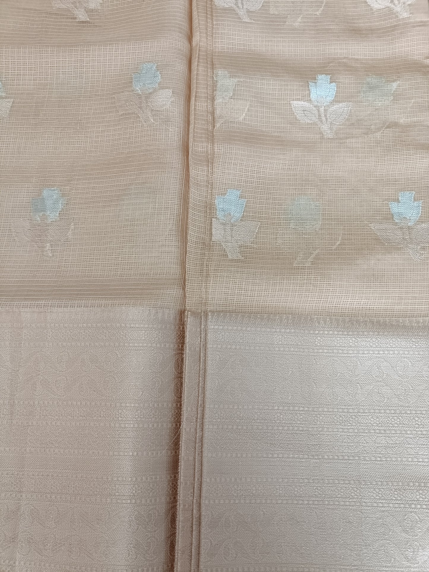 कांचनलता - Gorgeous Kota Doria Saree with Heavy Zari Work