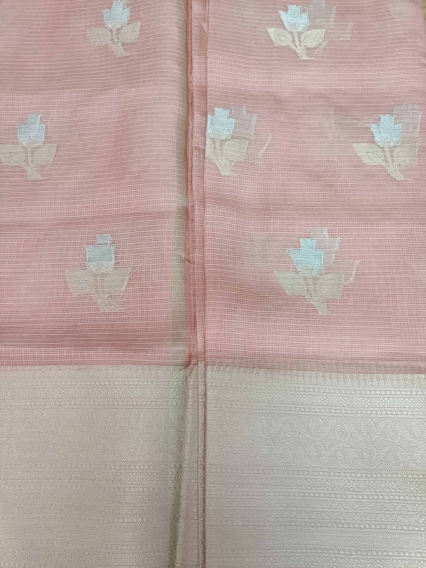 श्रृंगारिका - Gorgeous Kota Doria Saree with Heavy Zari Work