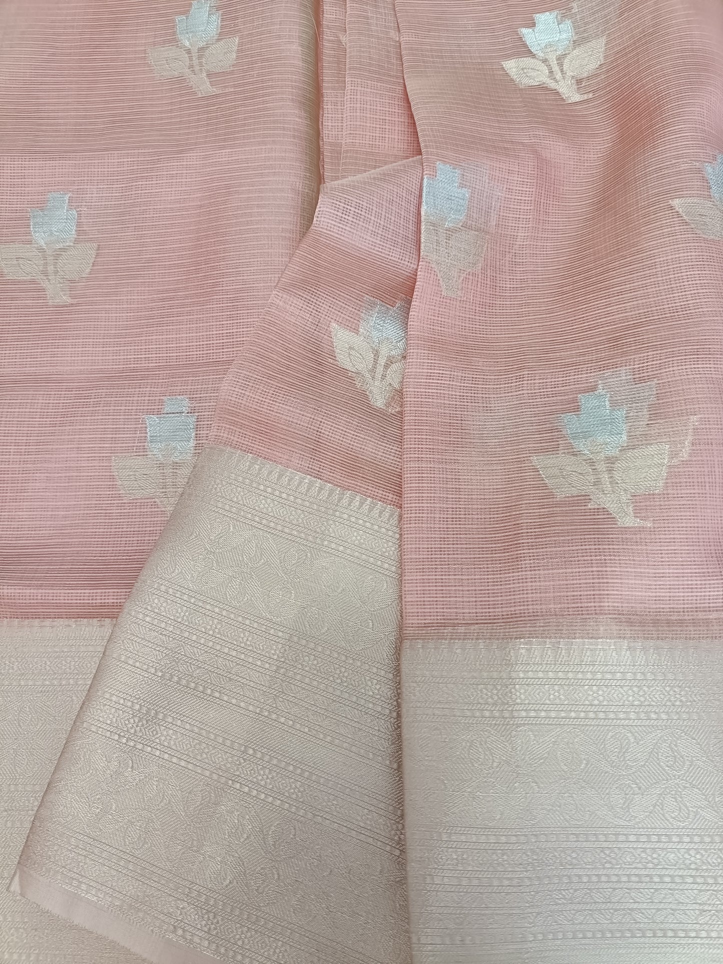 श्रृंगारिका - Gorgeous Kota Doria Saree with Heavy Zari Work