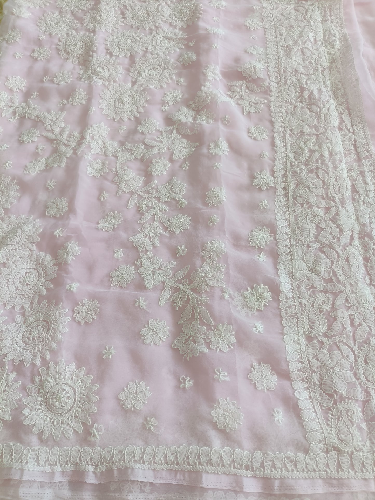 अपर्णा - Soft Georgette Chikankari Saree