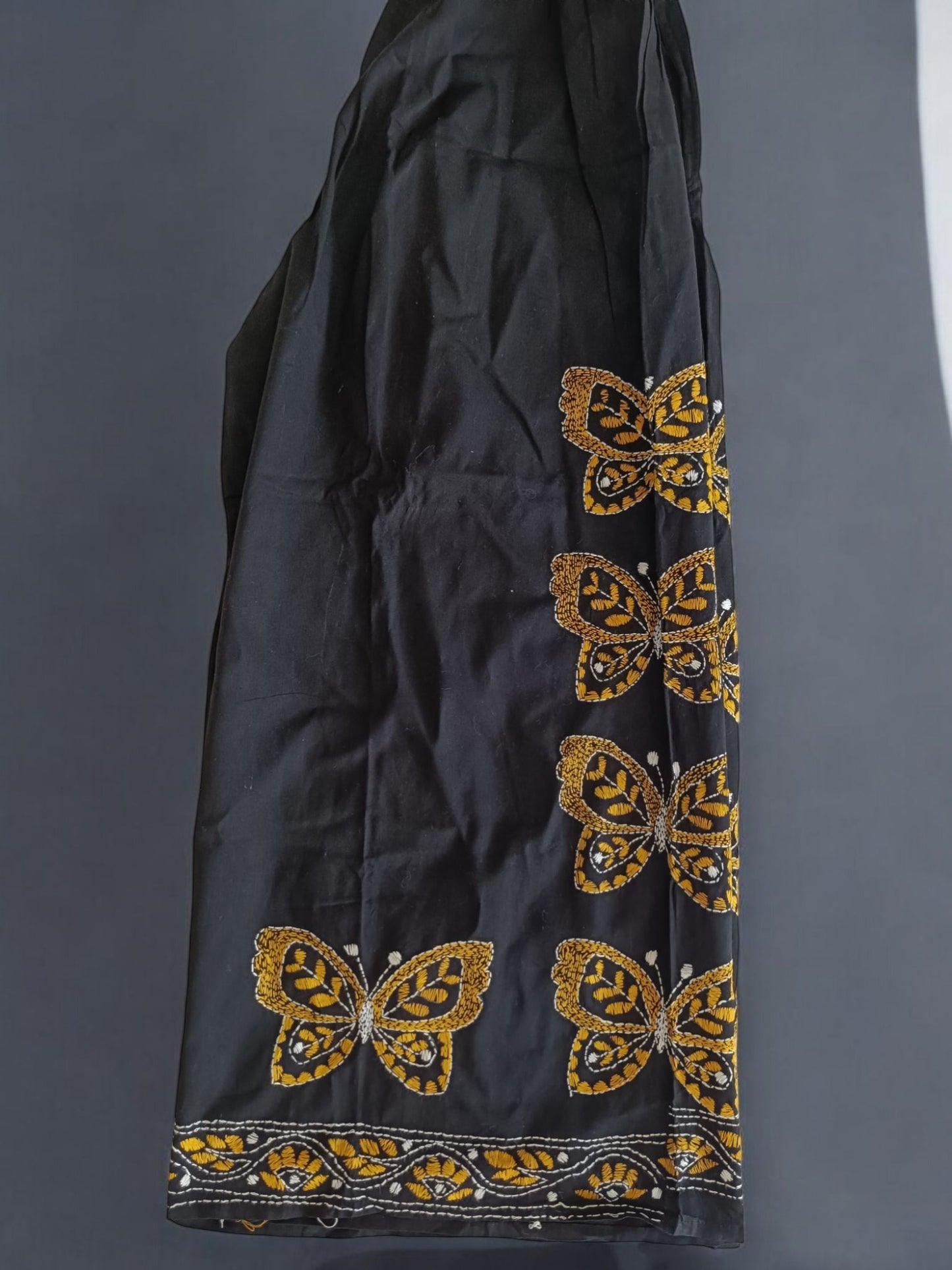 Pure Cotton Trendy Plazzos with Kantha Stitch
