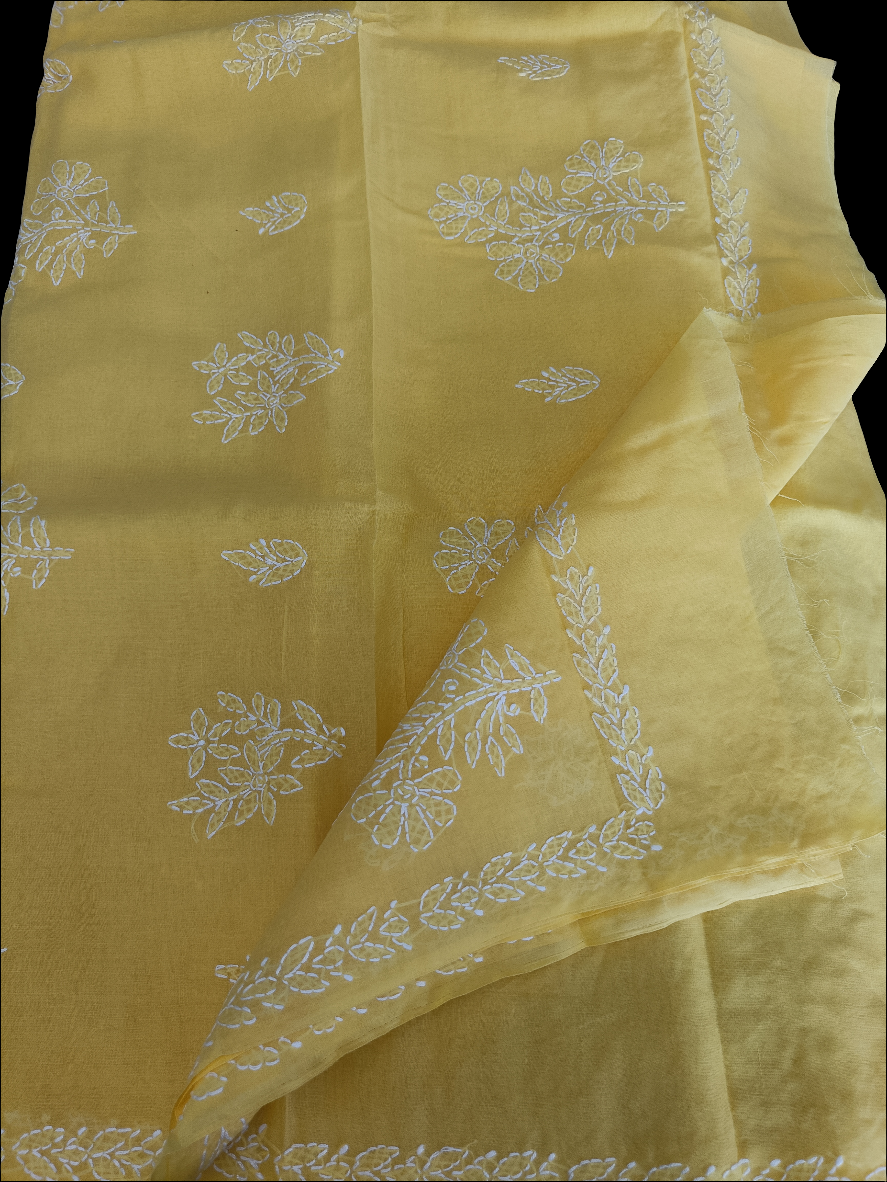 वृषाली - Chikankari Cotton Saree