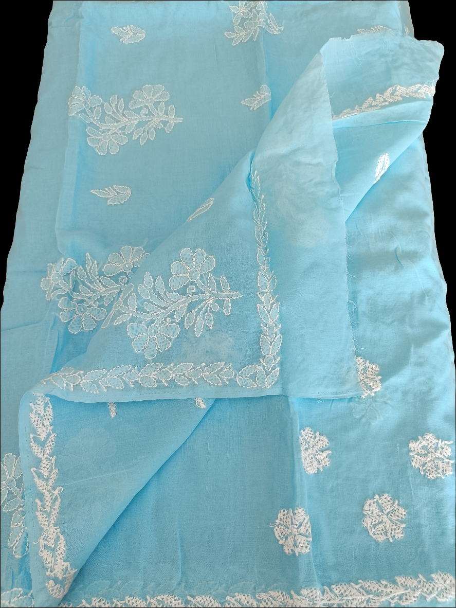 श्रीया - Chikankari Cotton Saree