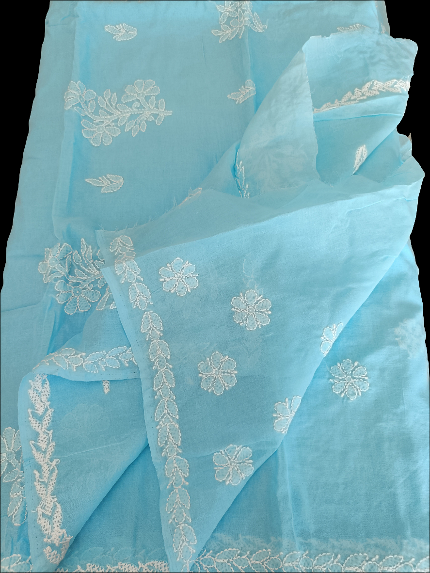 श्रीया - Chikankari Cotton Saree