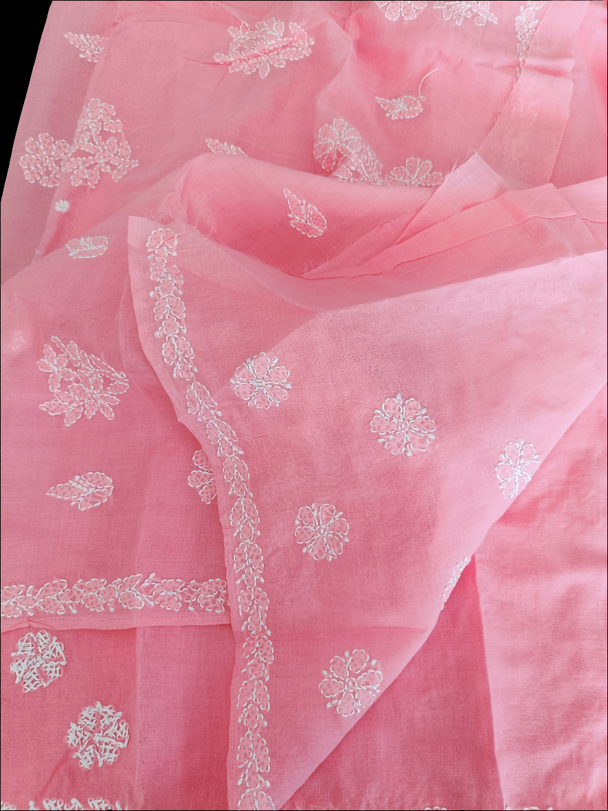 सावित्री - Chikankari Cotton Saree