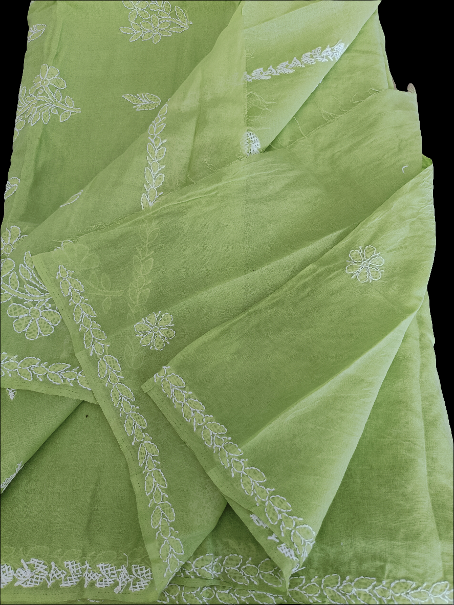 श्रीया - Chikankari Cotton Saree