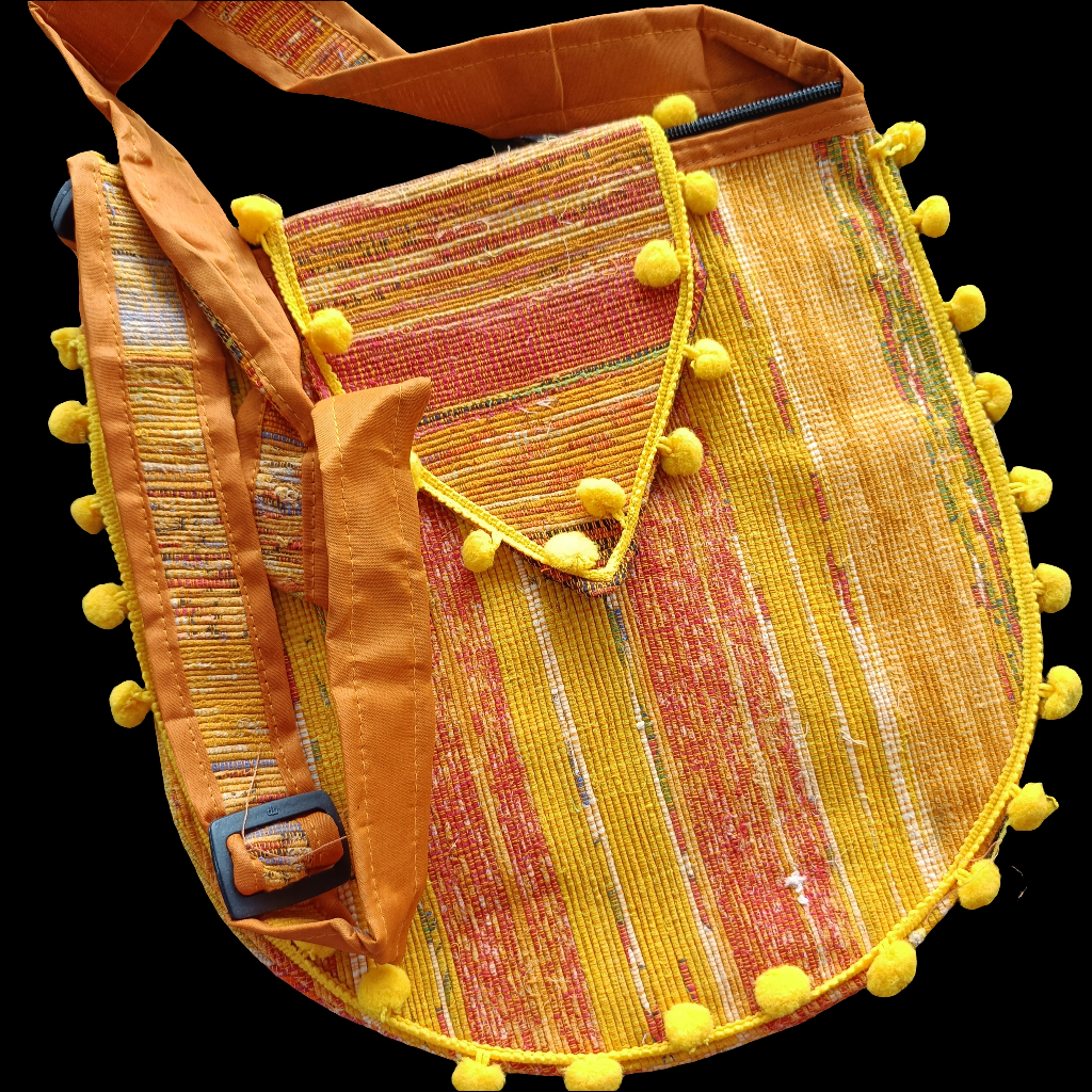 श्रिया – Kantha Khesh Sling Bag | Handcrafted & Sustainable