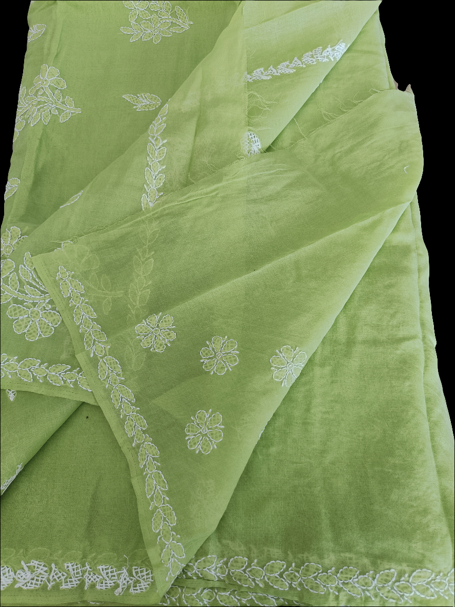 श्रीया - Chikankari Cotton Saree