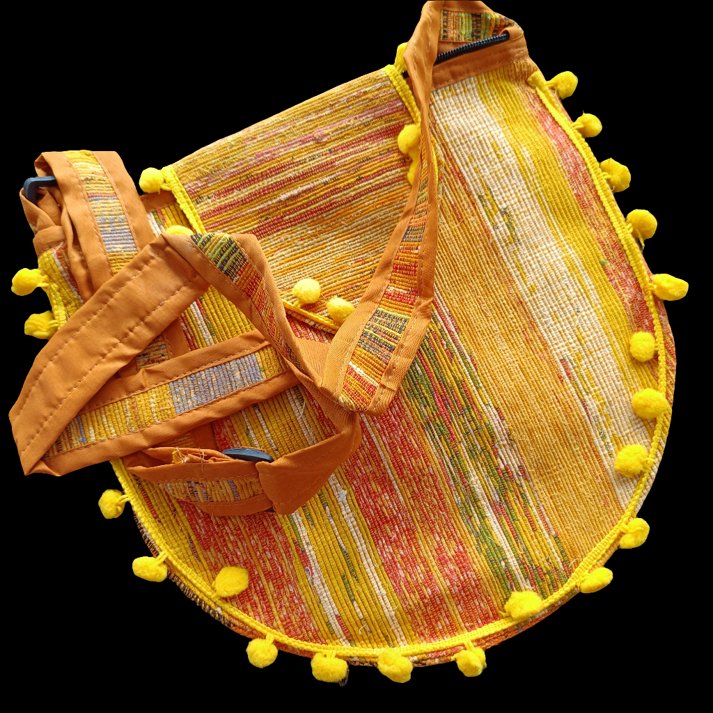 कीर्ति – Kantha Khesh Sling Bag | Handcrafted & Sustainable
