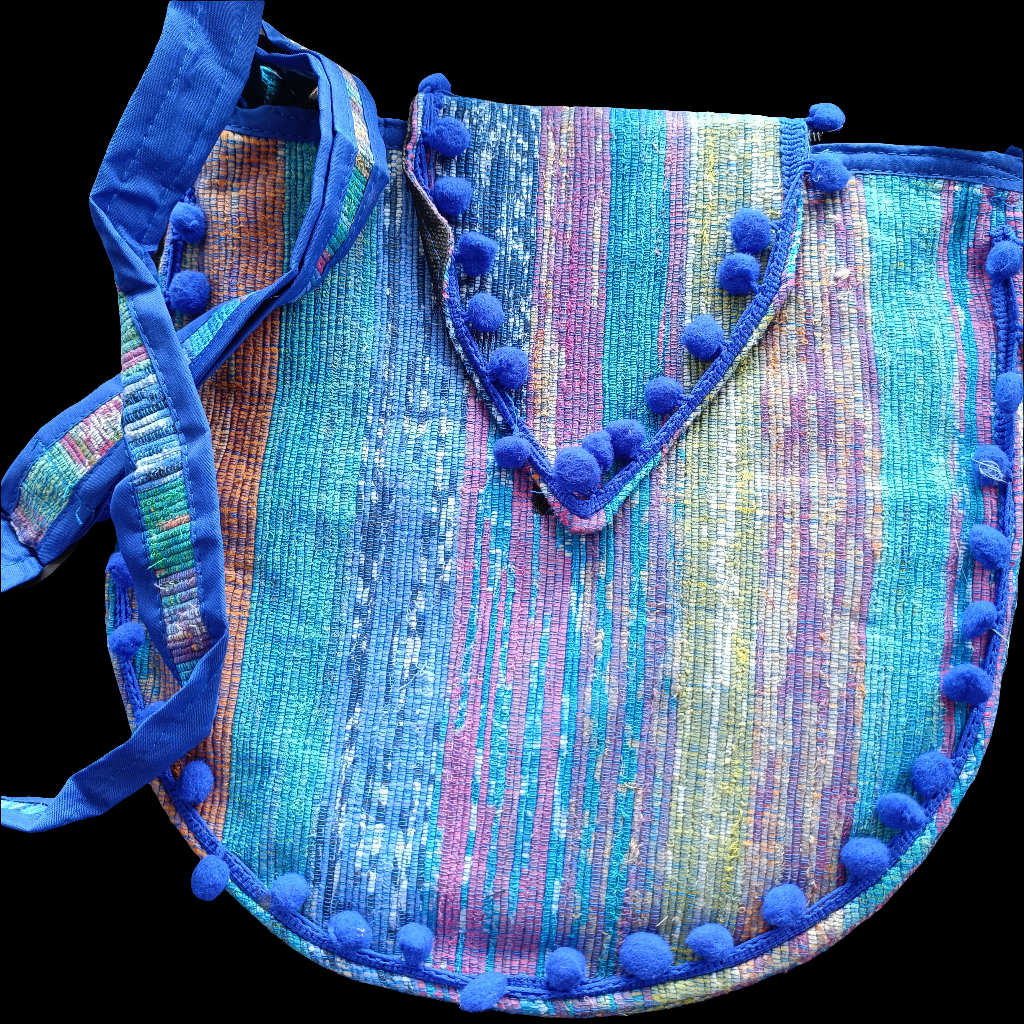 वैभवी – Kantha Khesh Sling Bag | Handcrafted & Sustainable