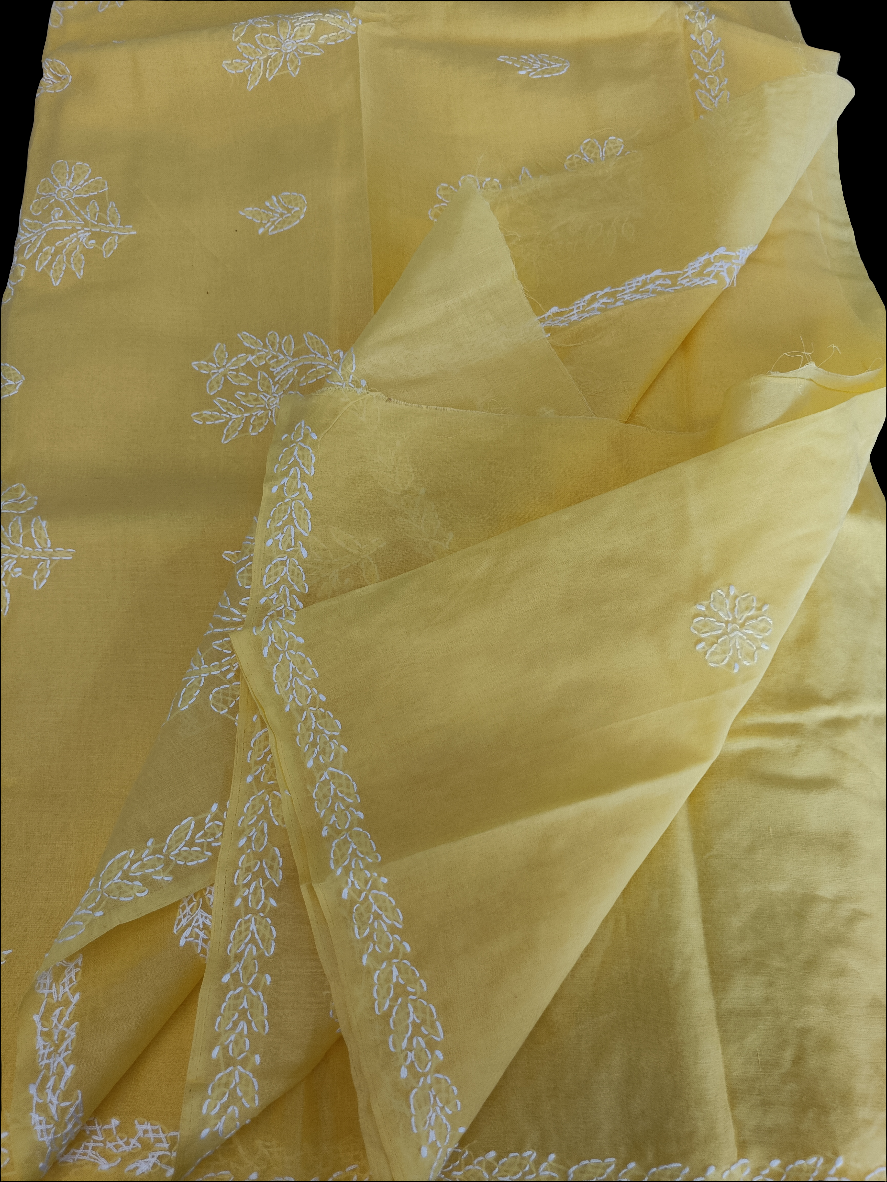 वृषाली - Chikankari Cotton Saree