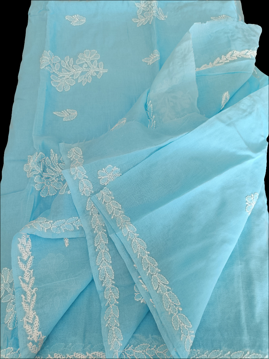 श्रीया - Chikankari Cotton Saree