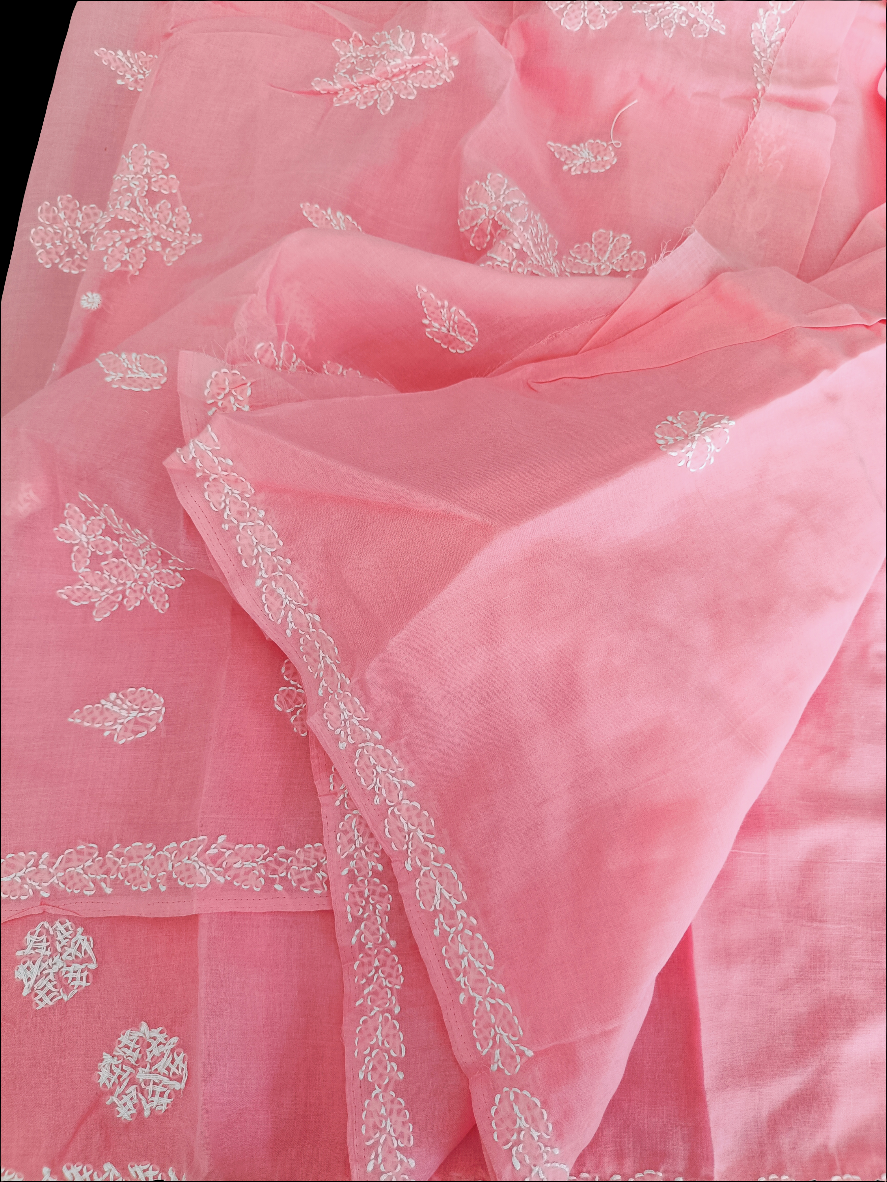 सावित्री - Chikankari Cotton Saree