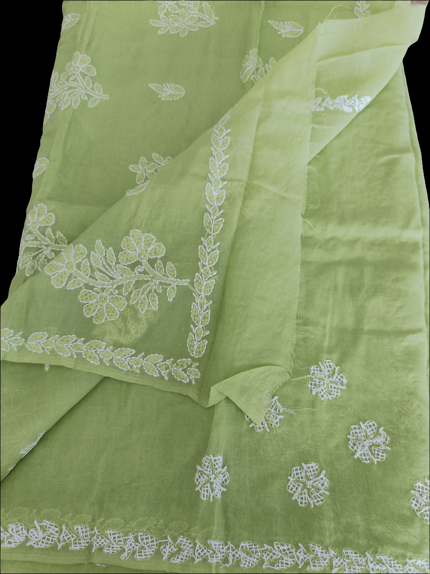 श्रीया - Chikankari Cotton Saree