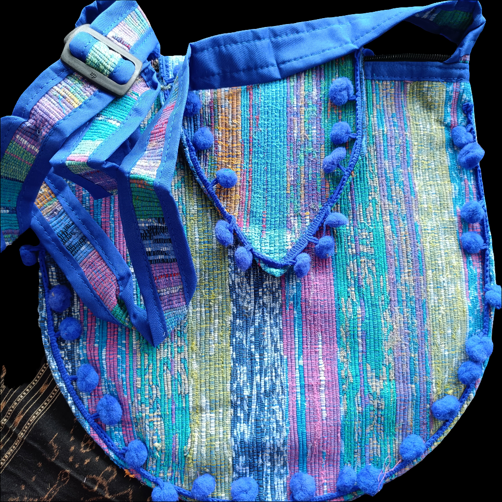 सान्वी – Kantha Khesh Sling Bag | Handcrafted & Sustainable