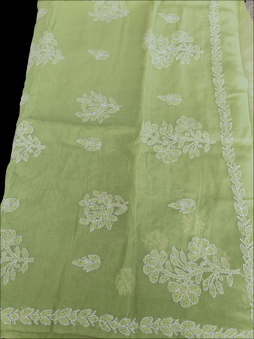 श्रीया - Chikankari Cotton Saree