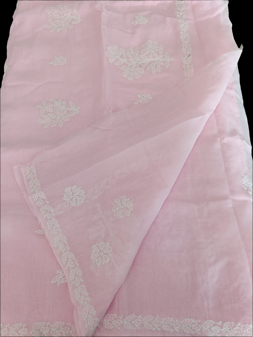 दामिनी - Chikankari Cotton Saree