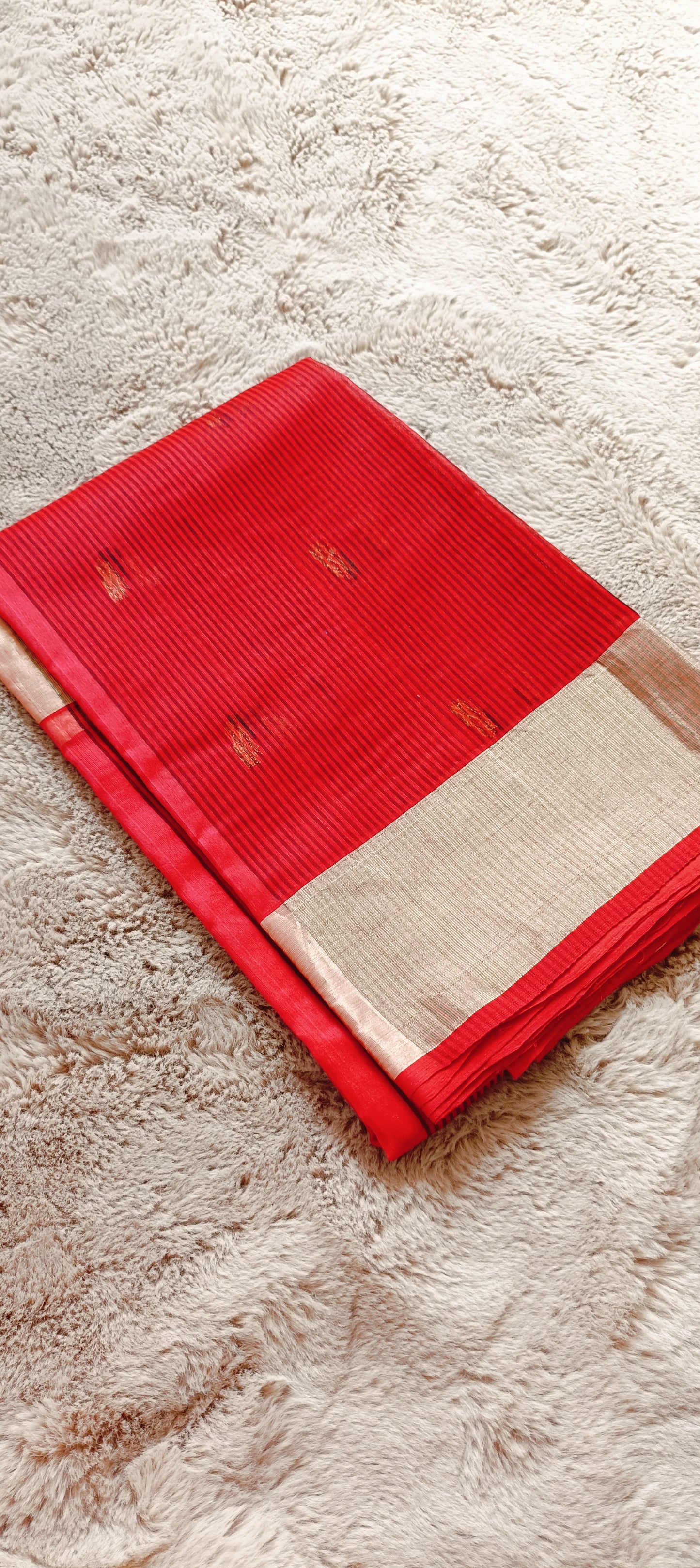 Pure Katan Chanderi Silk Saree