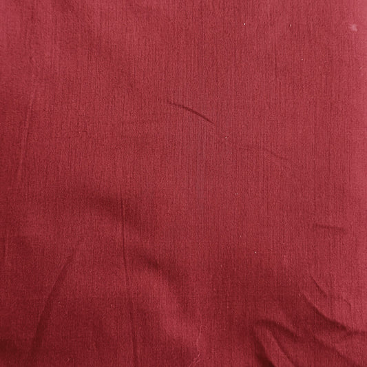 Premium Maroon Cotton Silk Fabric - Fabric | Tags: Cotton Silk Textile