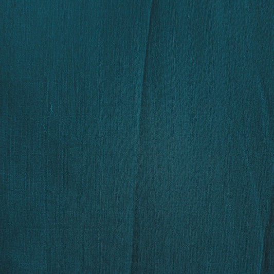 Premium Bottle Green Cotton Silk Fabric - Fabric | Tags: Cotton Silk Textile