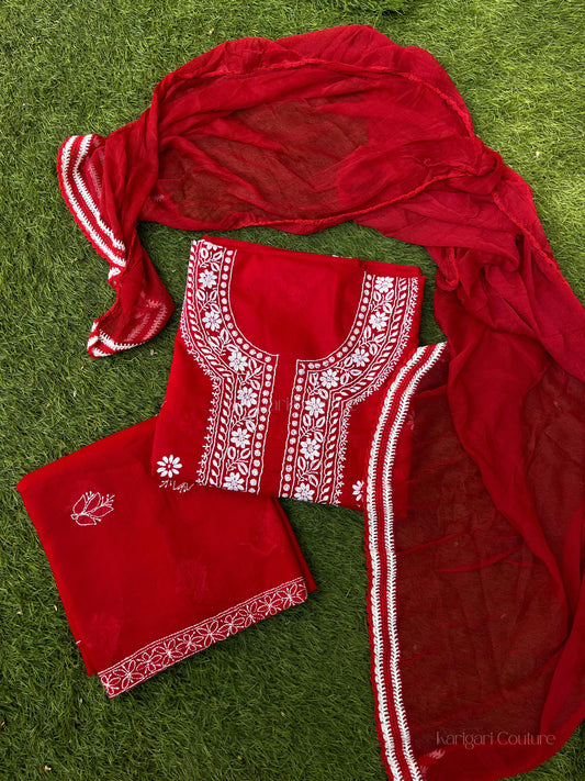 Chikankari Exclusive Collection Apparel Set