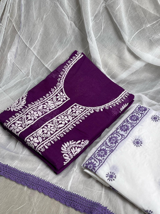 Chikankari Exclusive Collection Apparel Set