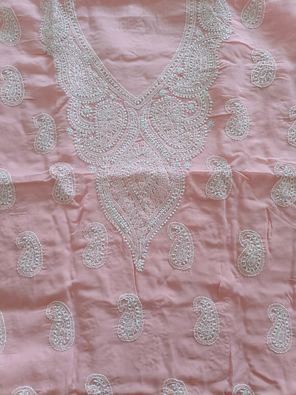 Handcrafted Chikankari Full Apparel Suit set